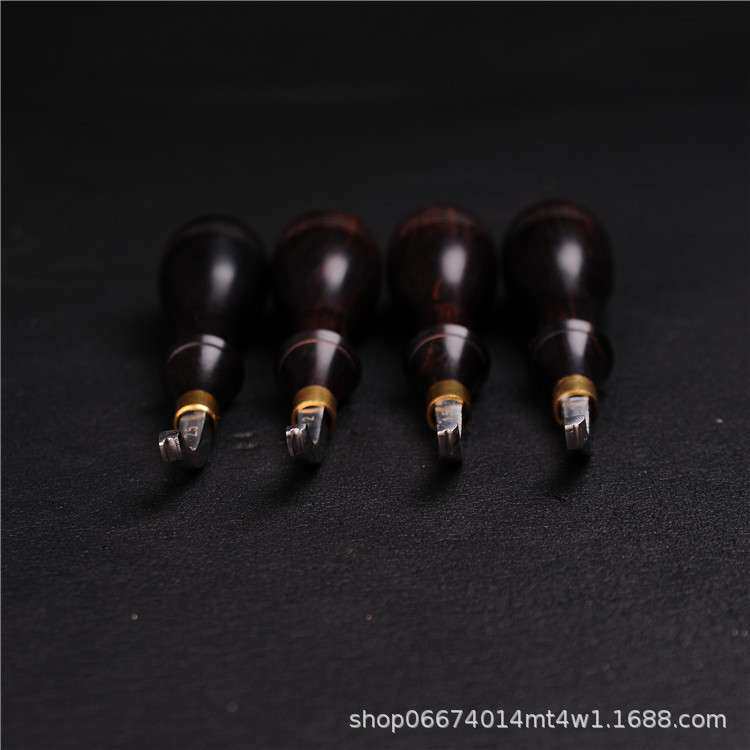 手艺皮具起拱压槽器皮革压线器划线器边线器压边器手感好不滑边