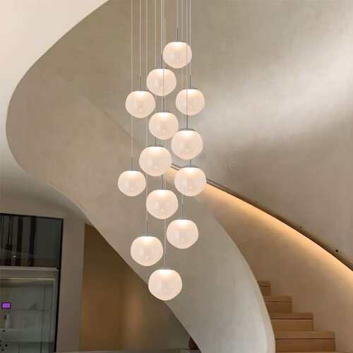 TomDixon熔岩餐厅吊灯挑空复式loft楼梯灯别墅客厅吊灯床头氛围灯