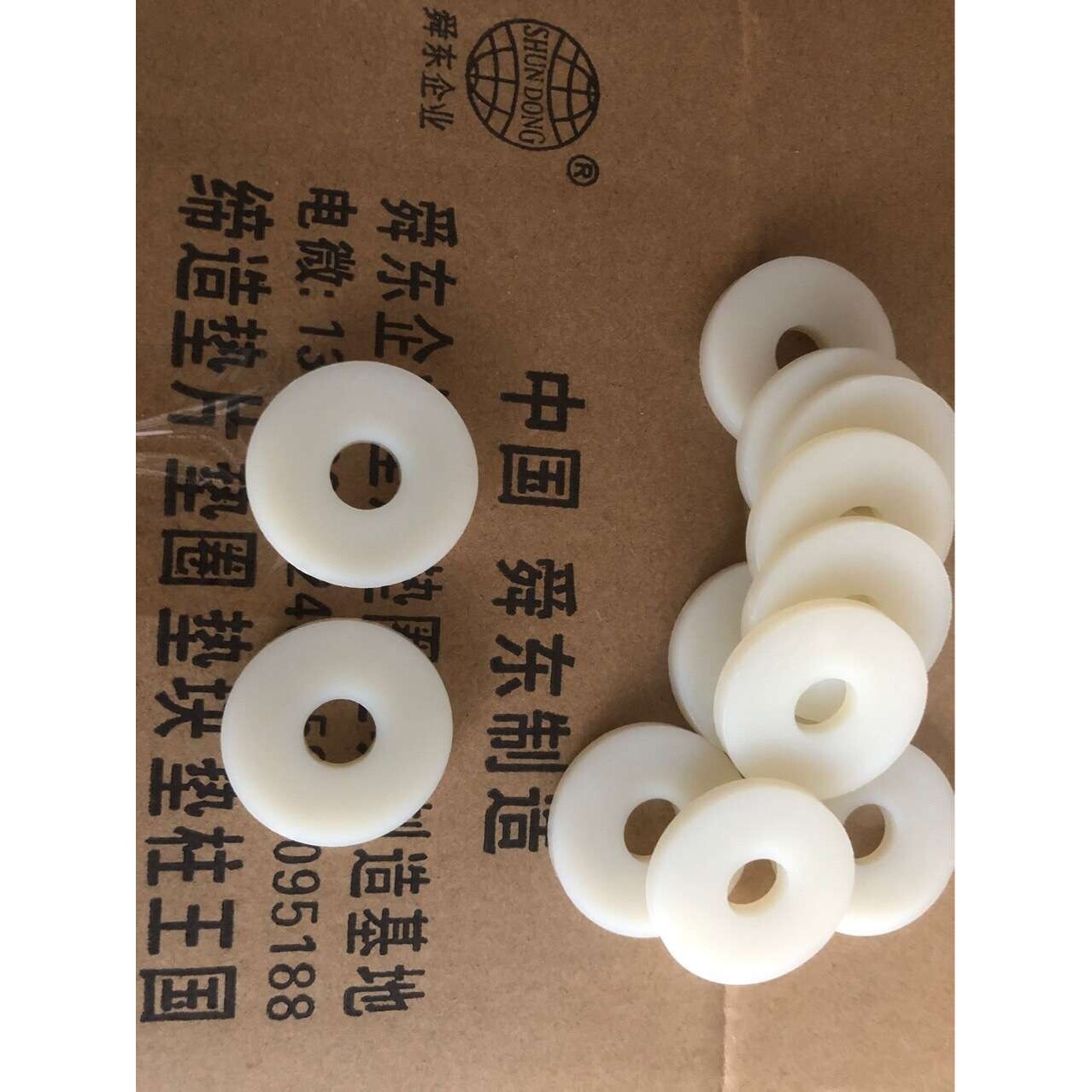 玻璃衬套 钢化玻璃垫片 玻璃垫圈