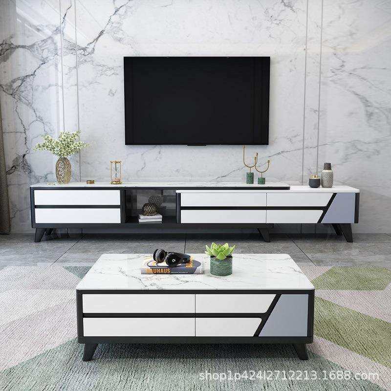 大理石电视柜茶几组合轻奢伸缩北欧白色电视柜实木现代简约小户型,模玩/动漫/周边/娃圈三坑/桌游,模型制作工具/辅料耗材,淘宝优惠券,粉丝福利购,淘宝优惠卷