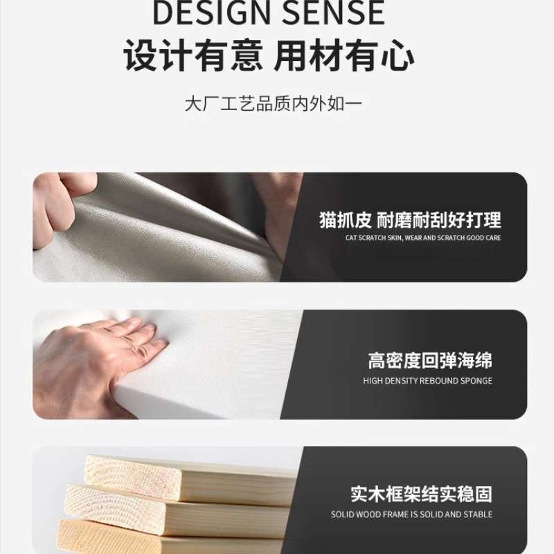 LC定型棉圆椅轻奢长凳子长条凳带靠背餐椅服装店小沙发美发店休息