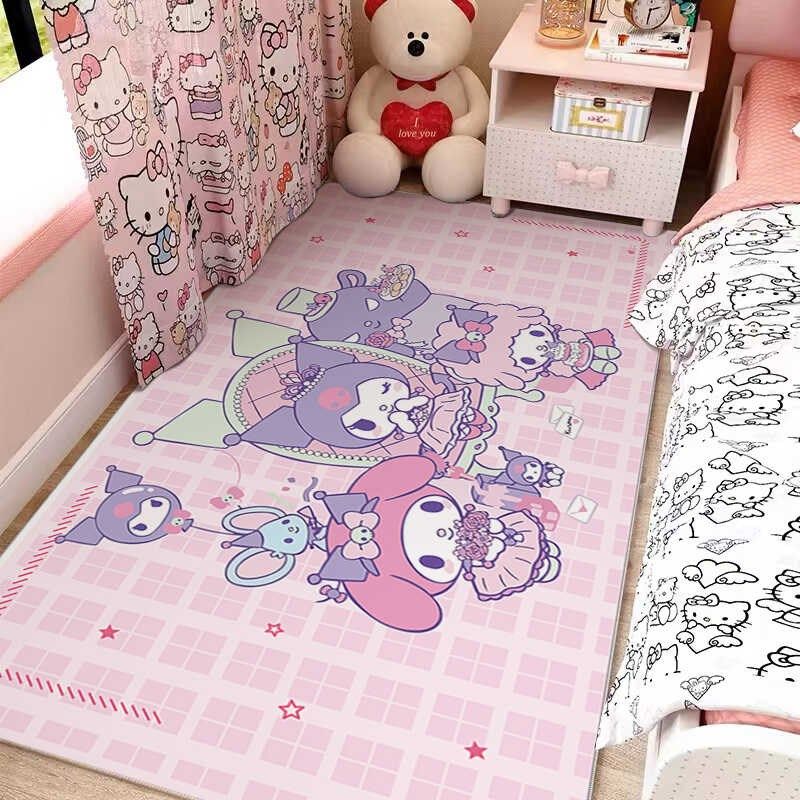 女童卧室床边地毯库儿童卡通洛米房间公主风女生满铺易打理地垫,居家布艺,地毯,淘宝优惠券,粉丝福利购,淘宝优惠卷
