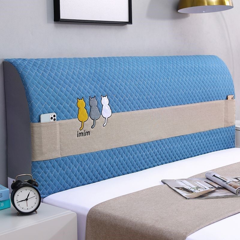 床头套罩2024年新款全包加厚防尘床F头盖布罩可拆洗床靠背罩套通,居家布艺,床头罩,淘宝优惠券,粉丝福利购,淘宝优惠卷