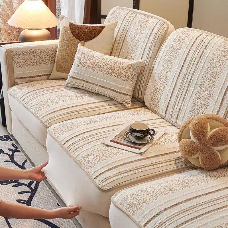 全包沙发笠套罩2024新款四季通用雪尼尔防滑坐垫靠背全盖布巾定制,居家布艺,沙发垫,淘宝优惠券,粉丝福利购,淘宝优惠卷