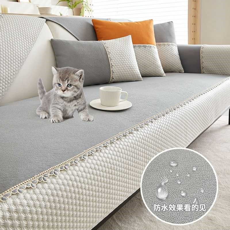防水科技布沙发垫四季通用防滑坐垫子防猫抓沙发套罩新款2024盖,居家布艺,沙发套,淘宝优惠券,粉丝福利购,淘宝优惠卷