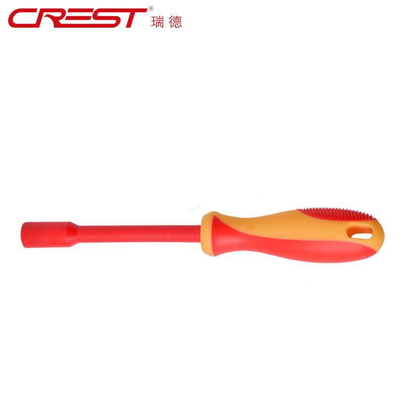 VDE耐高压套筒1000V绝缘五金工具电工专用专业汽修快速拆卸扳手