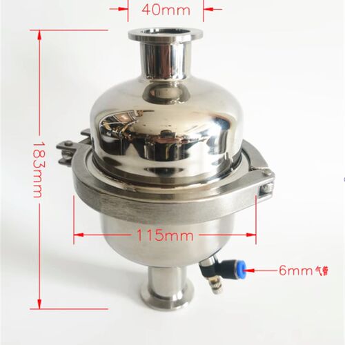 不锈钢真空泵排气油雾过滤器KF25/40耐腐蚀油雾分离器HX-25 HX-40