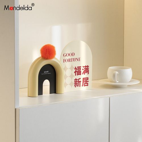 Mandelda平安喜乐摆件客厅玄关电视柜酒柜装饰乔迁新家居高档礼品
