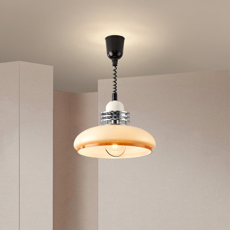 灯魅中古包豪斯餐厅吊灯法式餐桌吧台玄关可伸缩吊灯2025新款灯具,家装灯饰光源,餐厅吊灯,淘宝优惠券,粉丝福利购,淘宝优惠卷