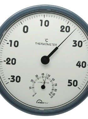 明高TH306室内温湿度计 家用办公温度计 30CM大表盘 高精度