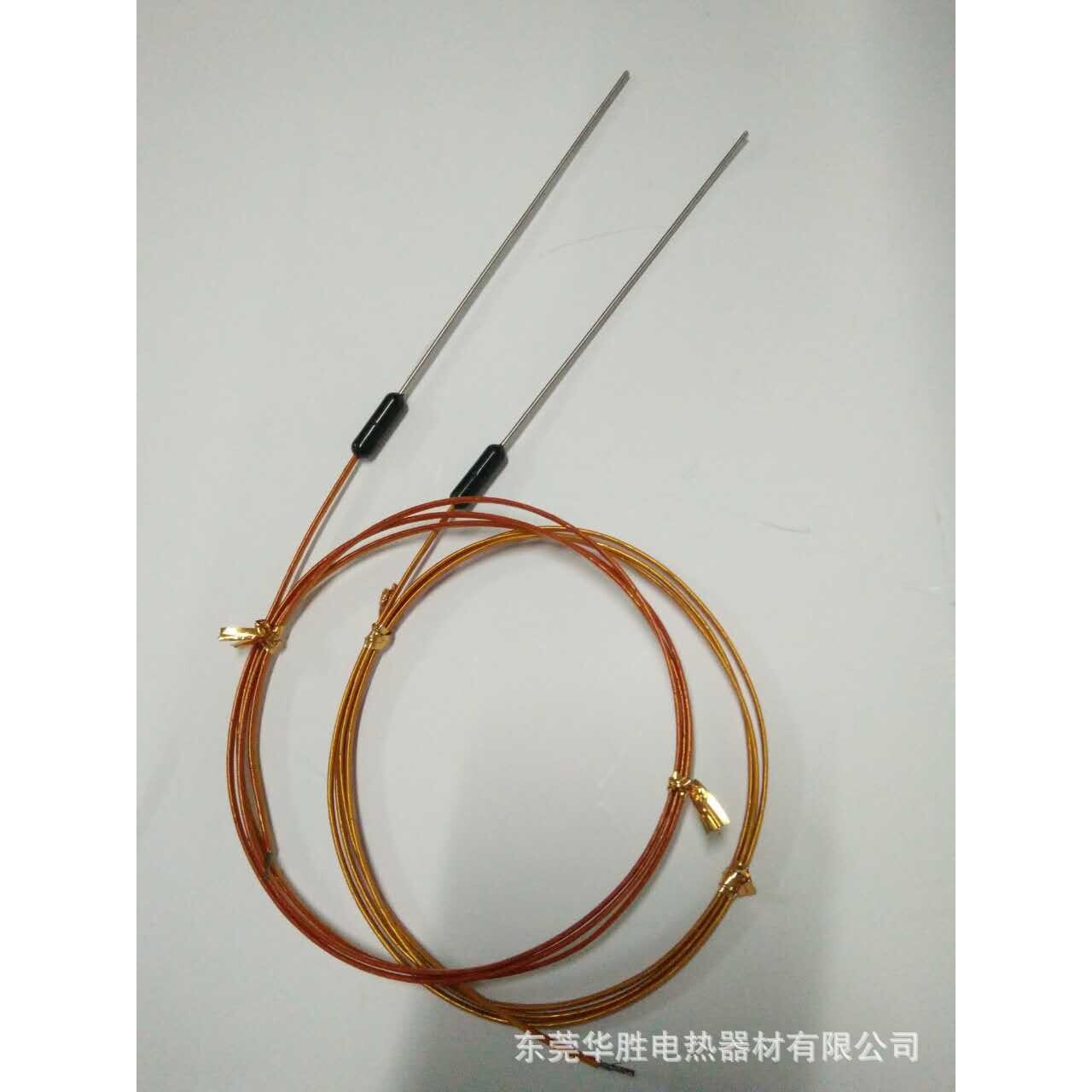 热流道胶头热电偶JK型模具针式1.01.5感温线探温针热电偶温度传感