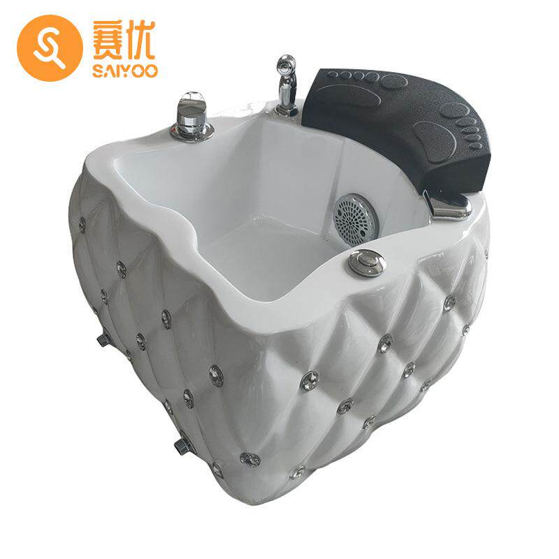 跨境玻璃钢洗脚盆洗脚池足浴盆沐足盆沐足椅泡脚盆泡脚桶足疗店