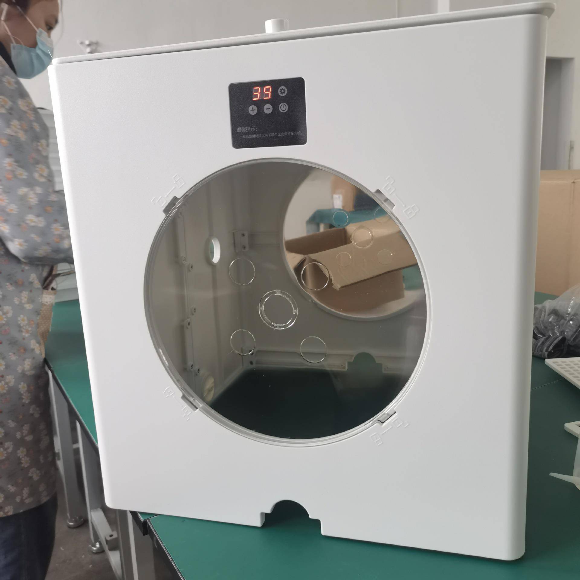 可折叠家用宠物用品烘干箱防窒息大号透明活动门猫咪烘干箱厂家