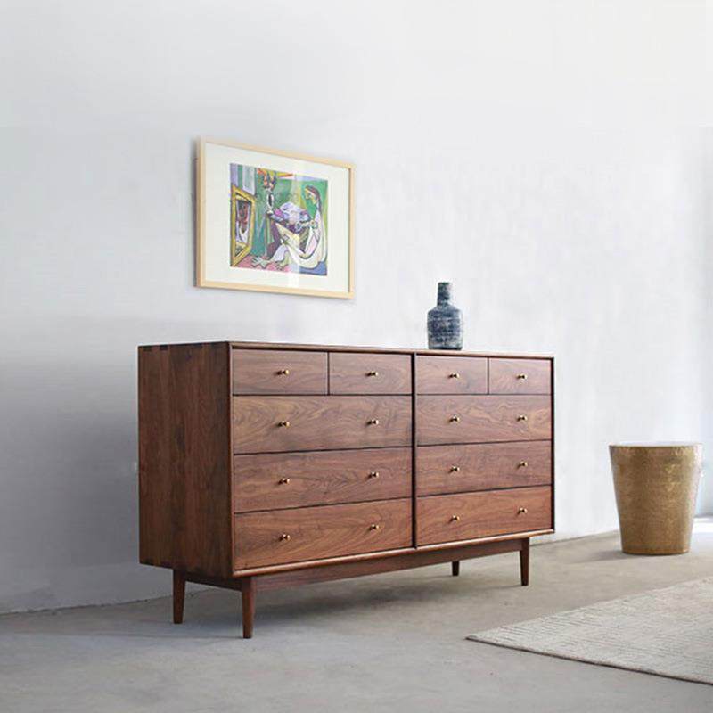 北欧全实木八斗柜黑胡桃木卧室抽屉储物十斗柜客厅收纳柜储物收纳,鲜花速递/花卉仿真/绿植园艺,割草机/草坪机,淘宝优惠券,粉丝福利购,淘宝优惠卷