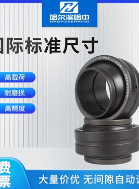 哈尔滨向心关节轴承GEEW40 45 50 60 63 70  80 90 ES 自润滑精密