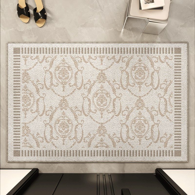 法式高级感入户门地垫家用门口进门垫子玄关防滑可裁剪地毯客厅毯