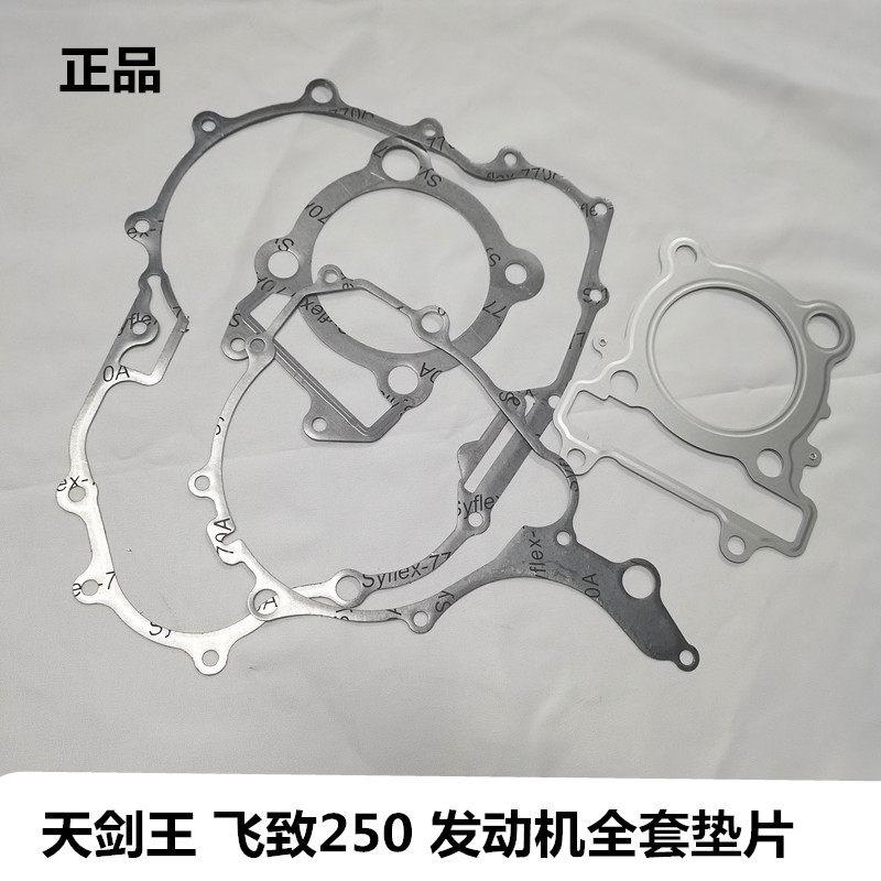 原装天剑王250 飞致250 离合盖侧盖垫垫片 发动机垫片 磁电机垫