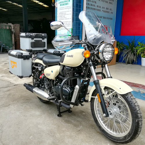 适用于贝纳利帝国400前挡风 BJ400-8风挡玻璃 防风护手罩改装配件