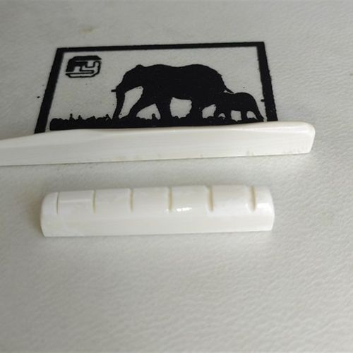 高端定制猛犸牙吉他上下弦枕民谣古典电吉他