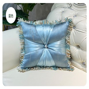 大师设计欧式沙发靠枕圆形抱枕长腰枕糖果枕含芯四季通用沙发靠垫