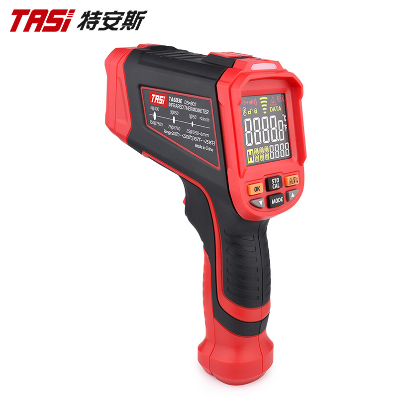 TA603A/B/C/D/E红外线测温仪数字高精度工业级手持式温度计