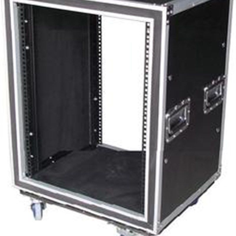 12U双层防震无门机柜, 12U防震主机壳无门,订做功放机柜,音响机柜