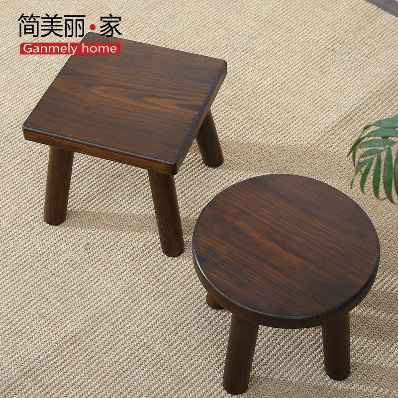 小凳子家用小板凳时尚矮凳儿童沙发凳实木圆凳换鞋凳方凳木凳子,住宅家具,儿童凳,淘宝优惠券,粉丝福利购,淘宝优惠卷