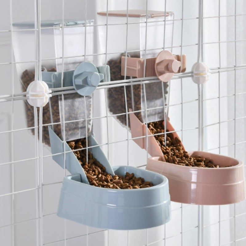 悬挂式宠物自动喂食器猫咪狗狗投食机猫碗食盆防打翻铁笼挂碗,宠物/宠物食品及用品,宠物智能碗,淘宝优惠券,粉丝福利购,淘宝优惠卷