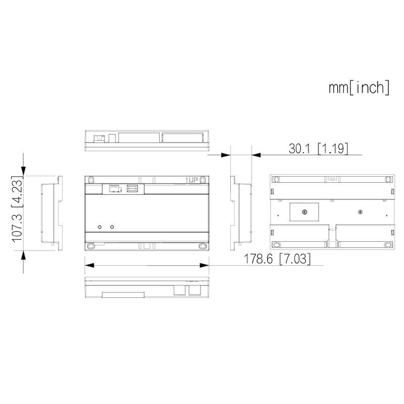 大华楼道交换机DH-VTNS16A楼宇可视对讲VTNA1040B/1060A/1080B