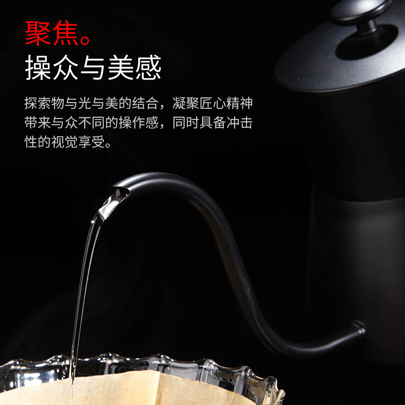 304不锈钢手冲壶细口长嘴壶滴漏式挂耳壶手冲咖啡配套器具家用壶