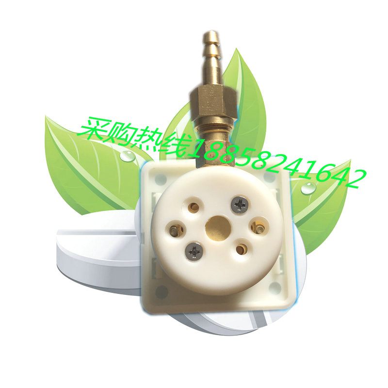 德标O2氧气空气吸引终端焊接铜管皮管式吊塔德标氧气终端气源座