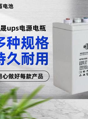 双登蓄电池GFM-500 2V500AH直流屏钢厂发电厂天车后备电源