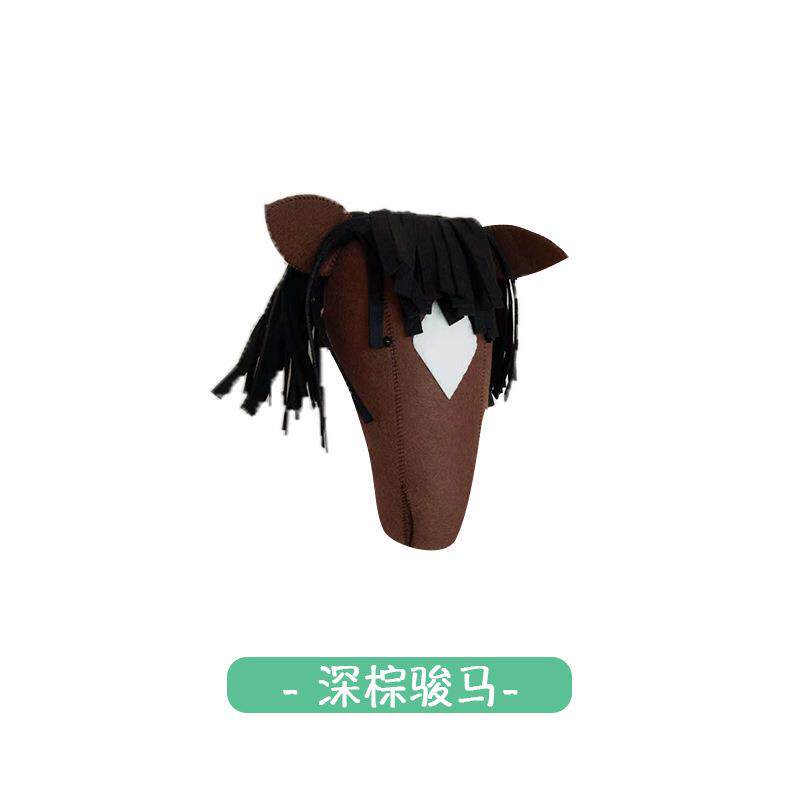 厂家立体动物头墙饰挂饰儿童房墙面客厅壁饰毛毡动物头造型壁挂