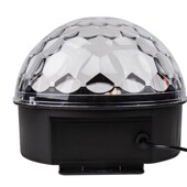 家用魔球灯KTV闪光灯酒吧灯LED舞台灯客厅旋转跳舞彩灯宿舍蹦迪灯