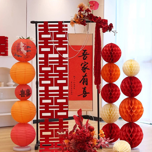 婚礼迎宾牌kt板订婚门口席位卡结婚引路牌吾家有喜立牌婚庆指示牌