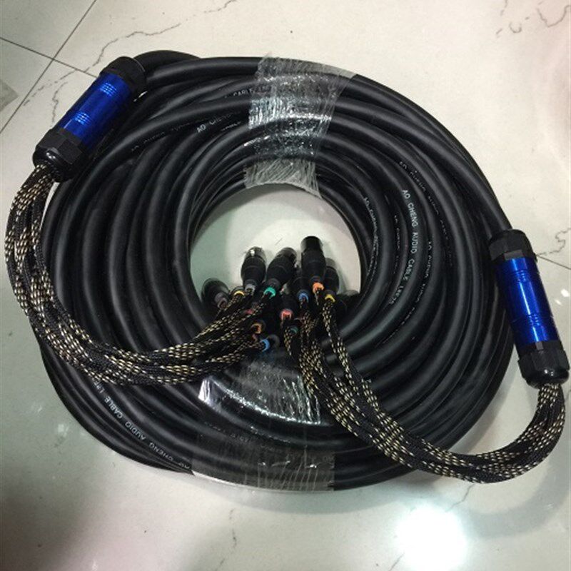 8芯卡侬线/话筒线/调音台连接线/舞台灯光信号卡农多芯音频信号线