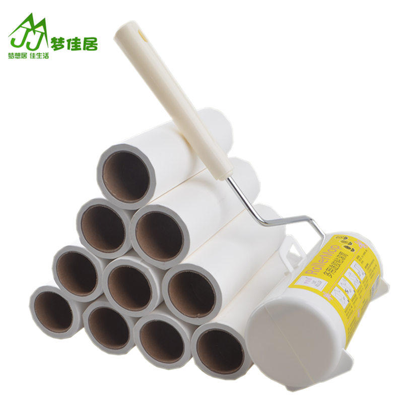 可撕式粘尘器 粘尘纸 除尘器粘尘滚筒 粘毛器 粘毛纸 沾毛纸大号