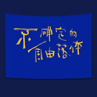乐队棱镜夏企落日飞车挂布学生宿舍装饰背景布租房改造床头挂毯