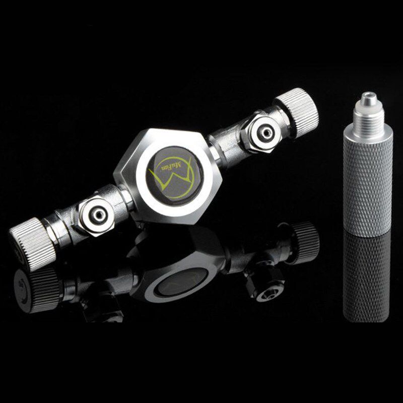 牧梵CO2分流阀二氧化碳三通多通水草水族钢瓶记泡器分流器一拖二