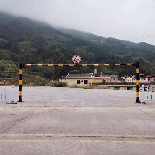 限高架道路公路高速涵洞车库桥面乡道小区龙门架固定旋转限高杆