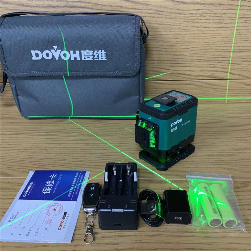 【经典款】12线绿光红光高精度砌墙贴砖室外超亮自动调平