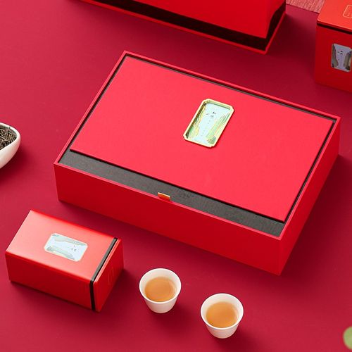 新款茶叶包装盒空礼盒通用绿茶红茶龙井茶碧螺春毛尖包装茶叶空盒