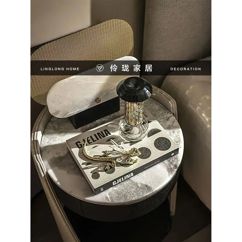 样板房窗台卧室床头柜组合装饰品摆件水晶台灯装饰书客厅茶几香薰,家居饰品,装饰摆件,淘宝优惠券,粉丝福利购,淘宝优惠卷