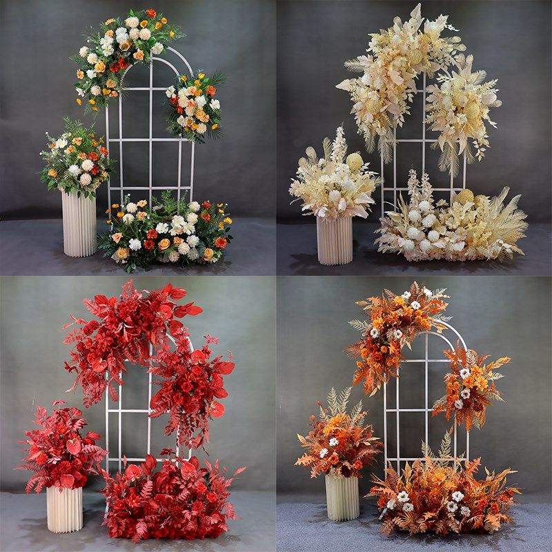 新款订婚婚庆小场景套系kt板路引花柱花点舞台仿真花橱窗花艺布置,节庆用品/礼品,婚庆绢花,淘宝优惠券,粉丝福利购,淘宝优惠卷