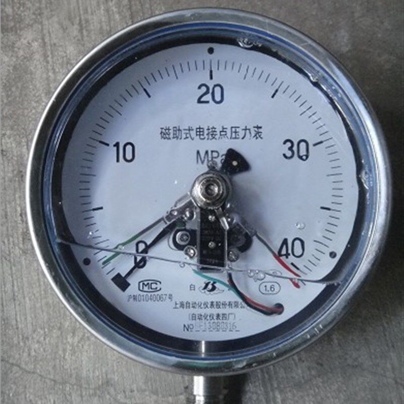 上海自动化仪表四厂 不锈钢磁助式电接点压力表 YXC-150BFZ