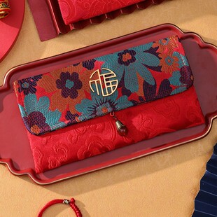 2021新年红包春节过年福袋装1千3万元父母长辈压岁包虎年利是封