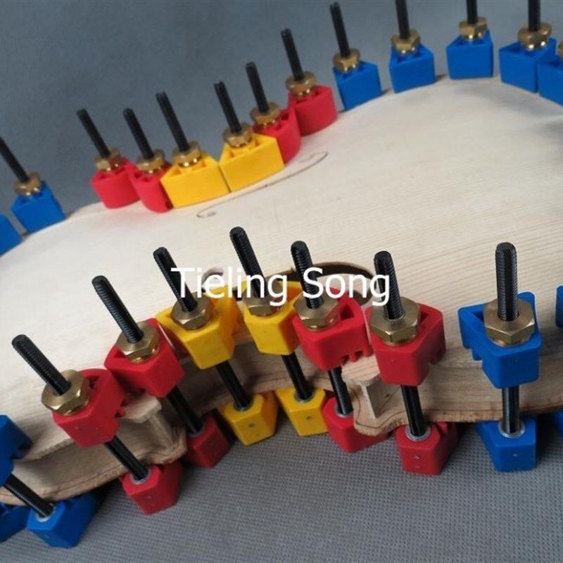 小提琴制作工具 32个小提琴塑料合琴夹子 提琴制作工具