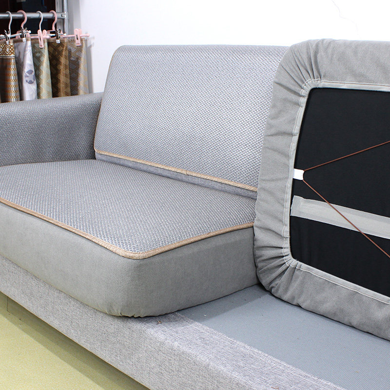 冰藤沙发垫套罩笠夏季夏天款凉席垫冰丝防滑藤竹客厅定制定做贵妃,居家布艺,沙发垫,淘宝优惠券,粉丝福利购,淘宝优惠卷