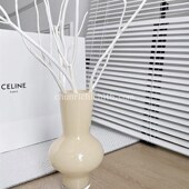 天然白色枯枝侘寂风软装 饰高级感桌面插花摆件 家居干树枝花艺装