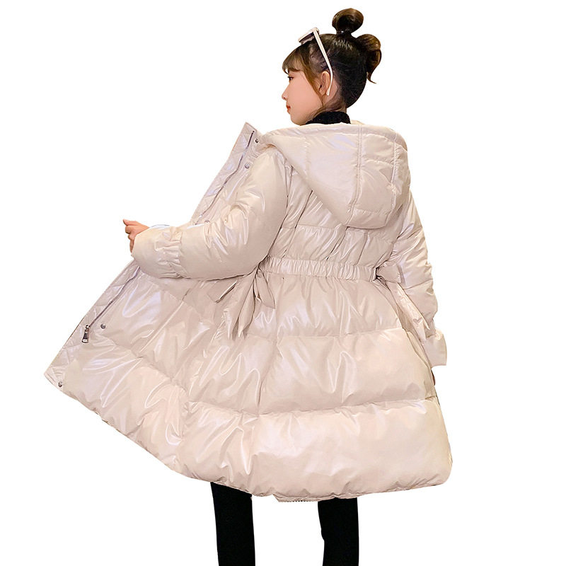 2026新款女童棉衣羽绒棉服裙摆式裙子韩版公主新年装大童中长